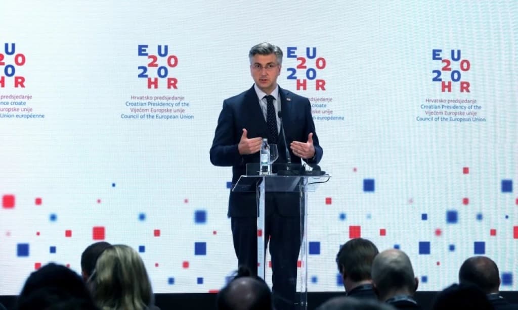 Hrvatski premijer Andrej Plenković