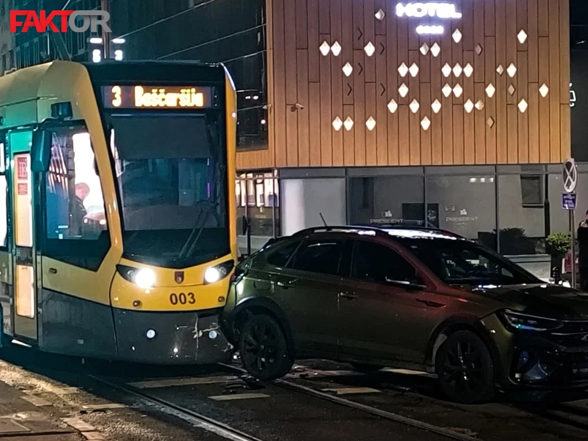 Vozač tramvaja koji je sinoć učestvovao u nesreći vozio drogiran i sa isteklom dozvolom