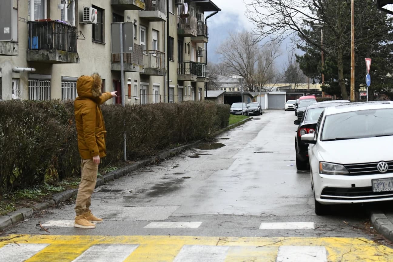 Mjesto gdje je došlo do razmjene vatre između Halilovića i policije