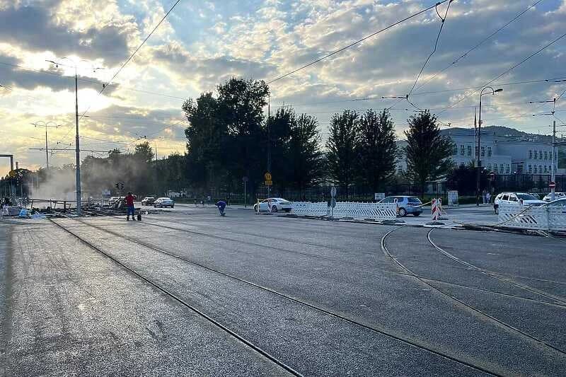 Dionica na kojoj se dogodila tramvajska nesreća