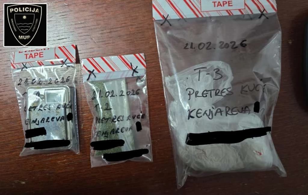 Pronađena droga