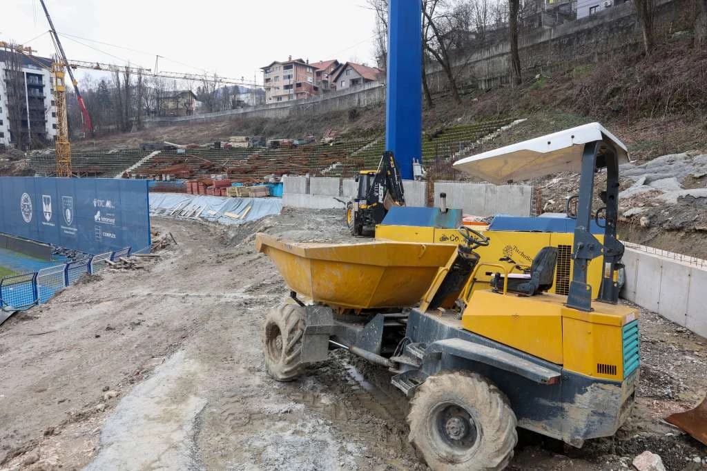 Vlada KS izdvojila još novca za južnu tribinu Grbavice, kad će radovi biti gotovi