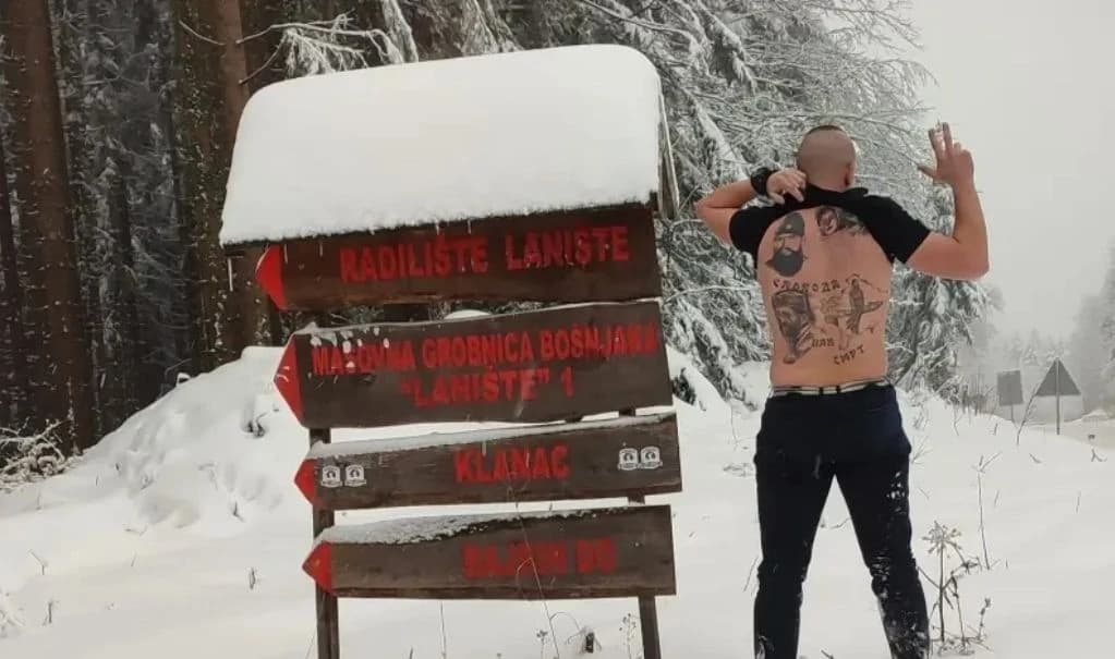 Fotografija koju je objavio Tendžerić