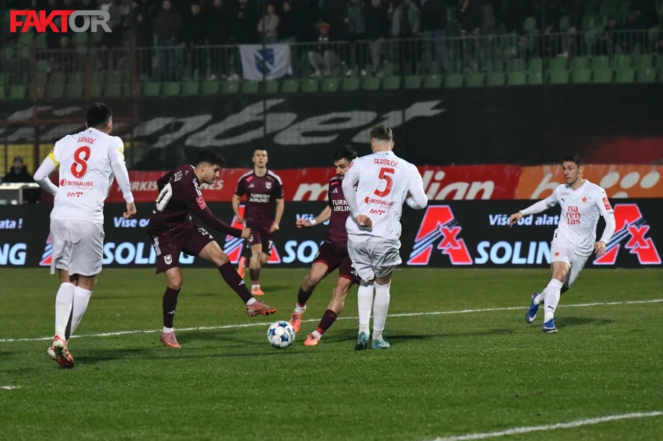 TOK UTAKMICE/Sarajevo - Velež 0:1