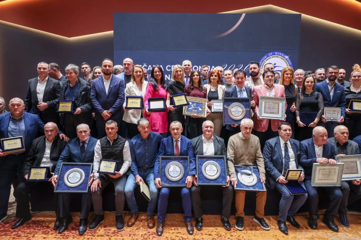 Svečana ceremonija dodjele priznanja i nagrada Karate saveza Bosne i Hercegovine