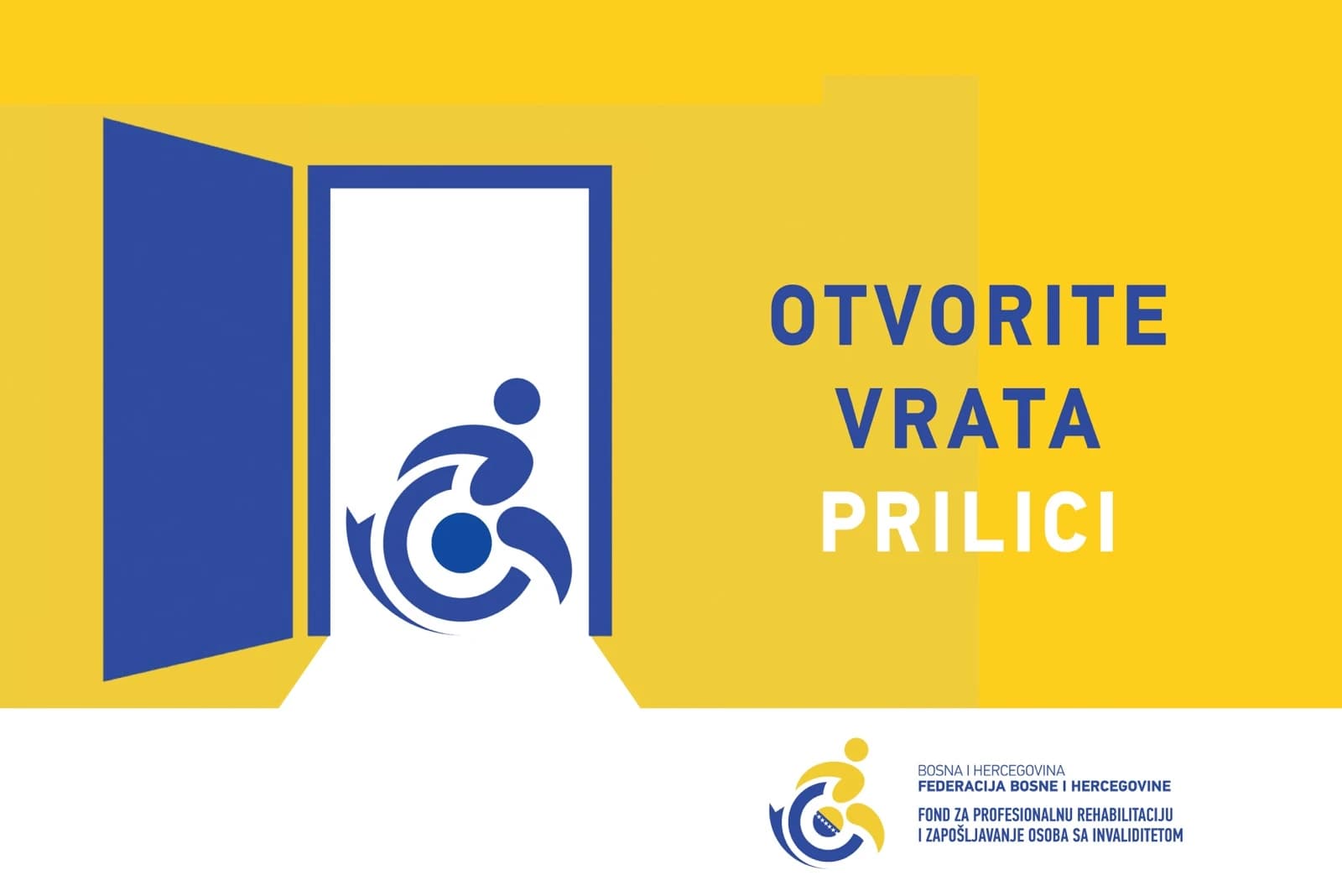 Fond objavio pozive: 16,7 mil. KM za zapošljavanje osoba s invaliditetom