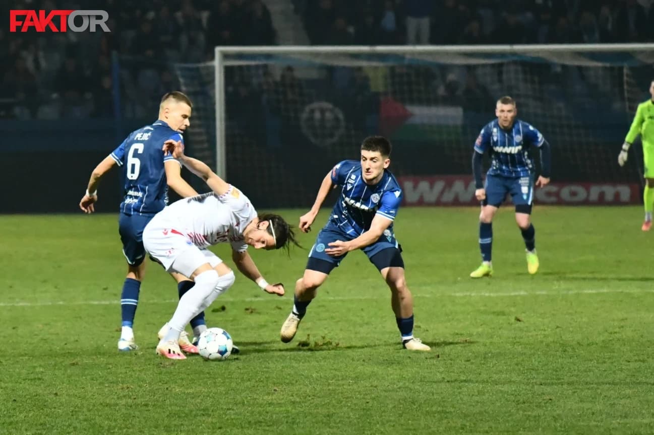 TOK UTAKMICE/Željezničar - Zrinjski 1:3