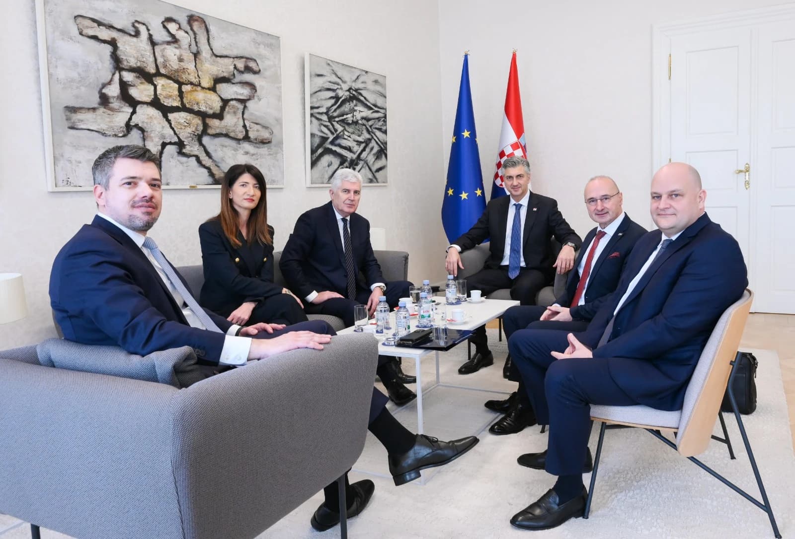 Čović s Plenkovićem razgovarao o Južnoj interkonekciji i stabilnosti u BiH
