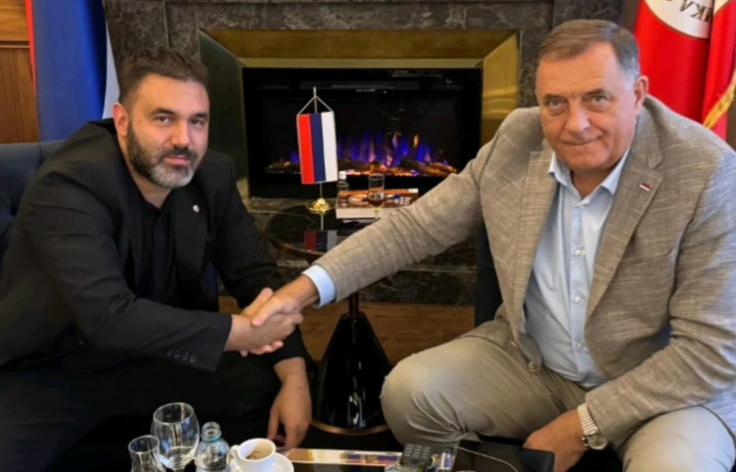 Ivan Mišić i Milorad Dodik