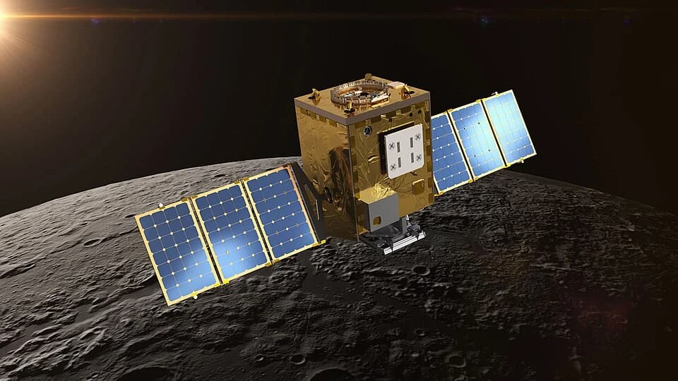 Ilustracija satelita Lunar Trailblazer