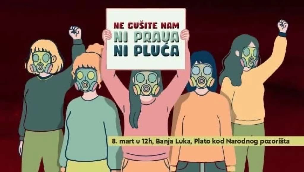 U nedjelju protesti u Banjoj Luci: Čist zrak je osnovno ljudsko pravo
