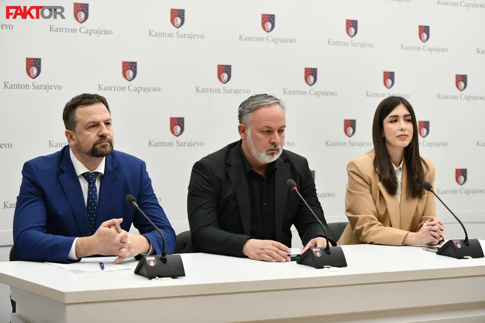 Press konferencija klubova zastupnika SDA, SBiH, i DF-a u KS