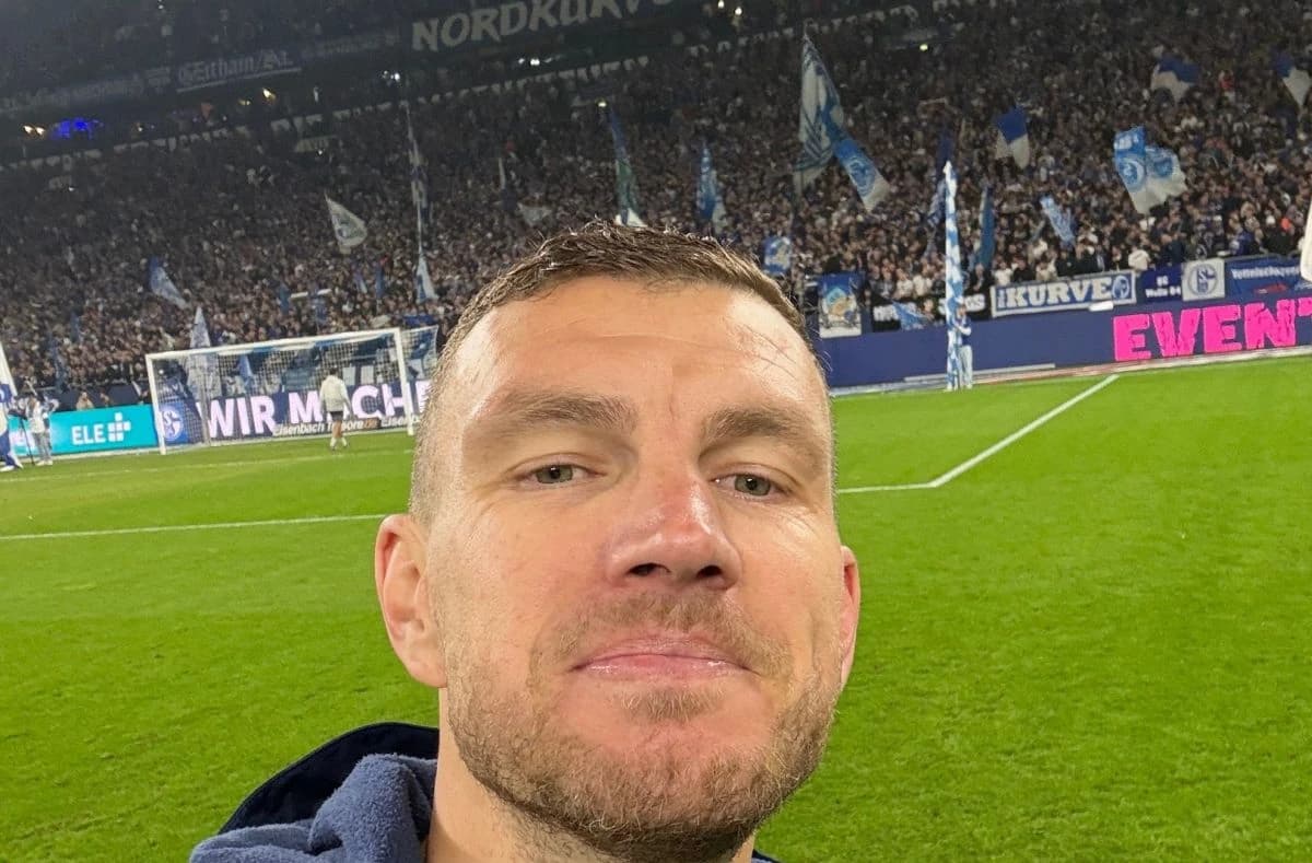 Džeko ispred najvatrenijih navijača Rudara
