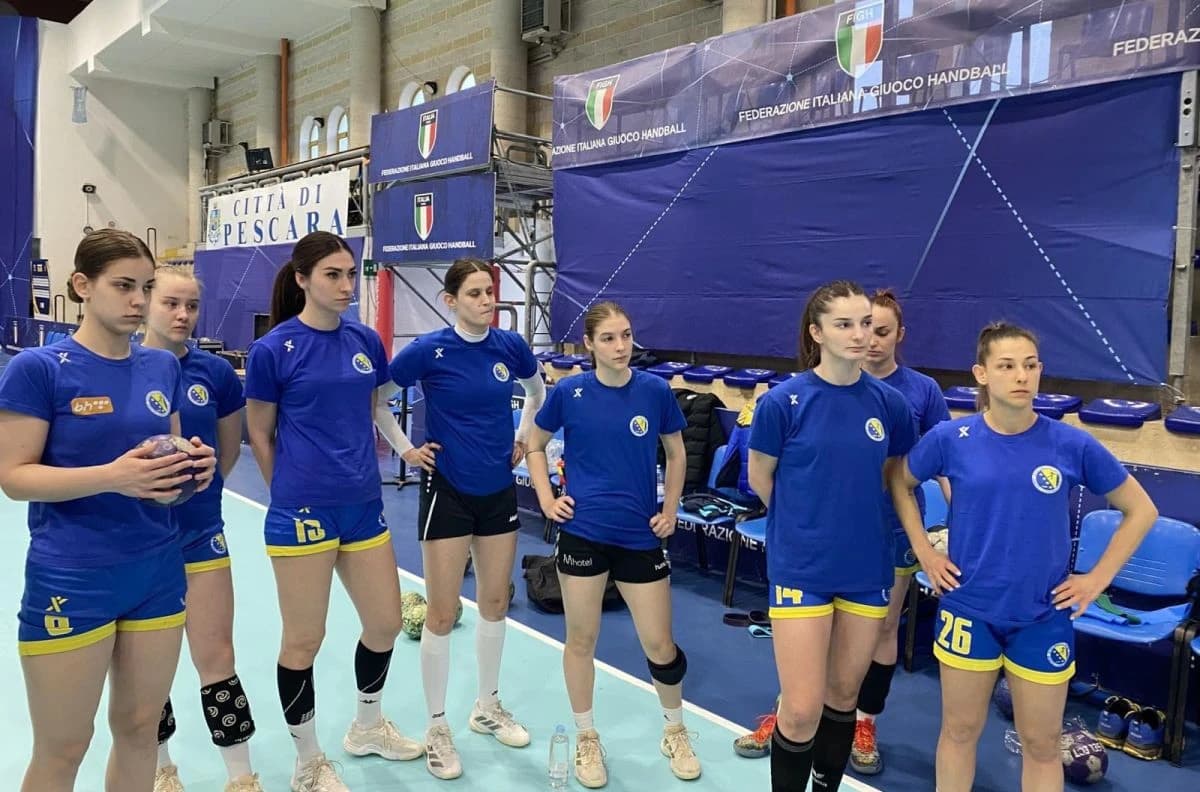 Zmajice sinoć trenirale u Pescari