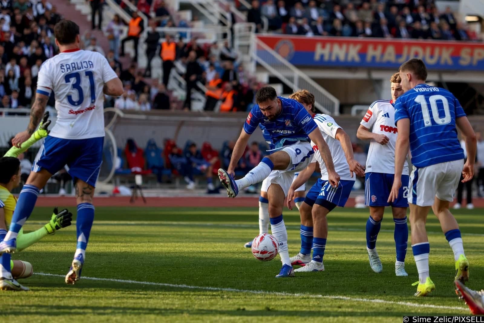 Dinamo uvjerljiv protiv Hajduka
