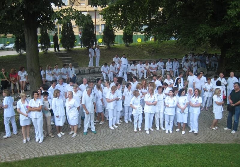 Štrajk doktora u UKC-u Tuzla