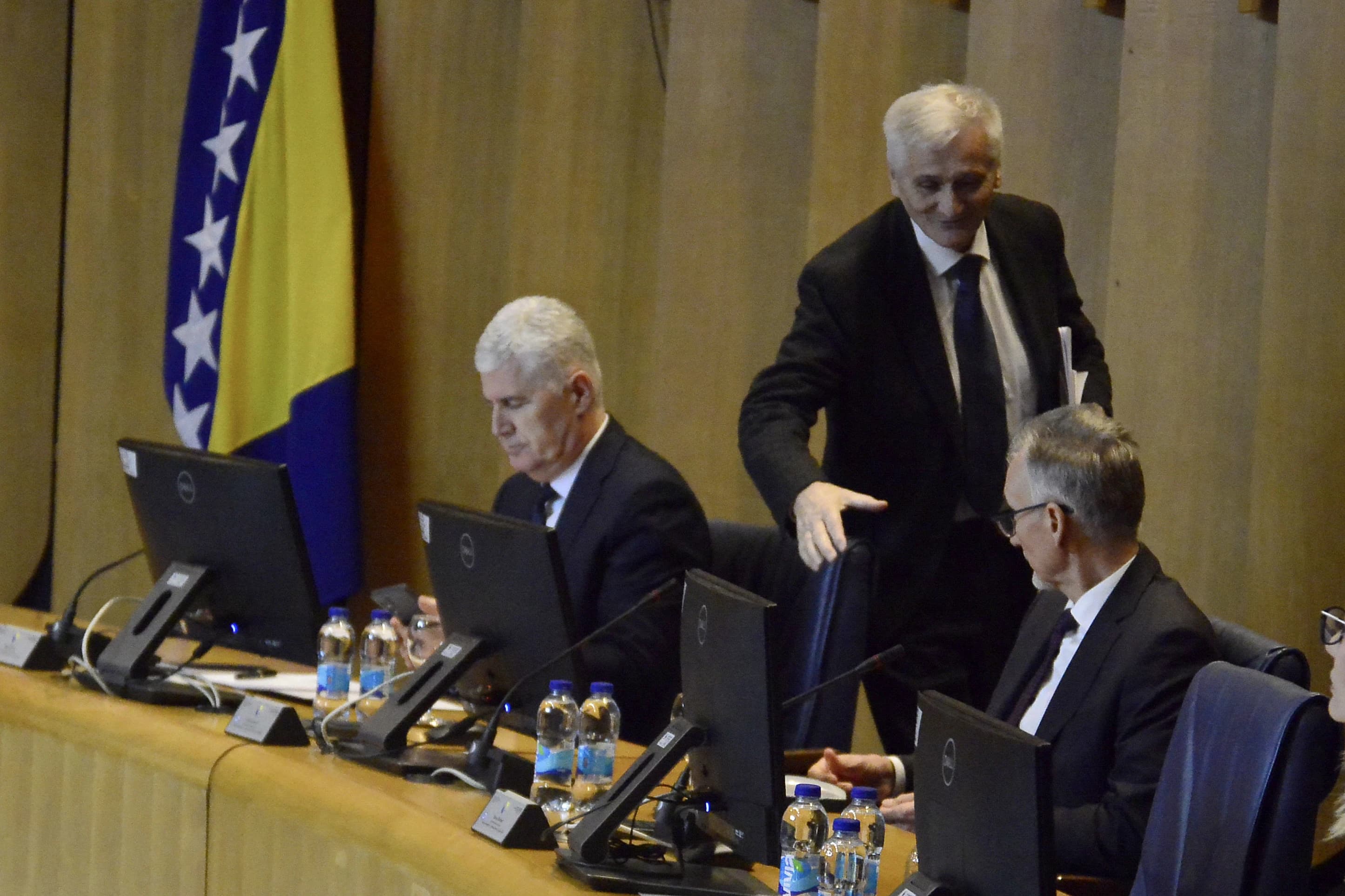 Dragan Čović, Nikola Špirić i Kemal Ademović