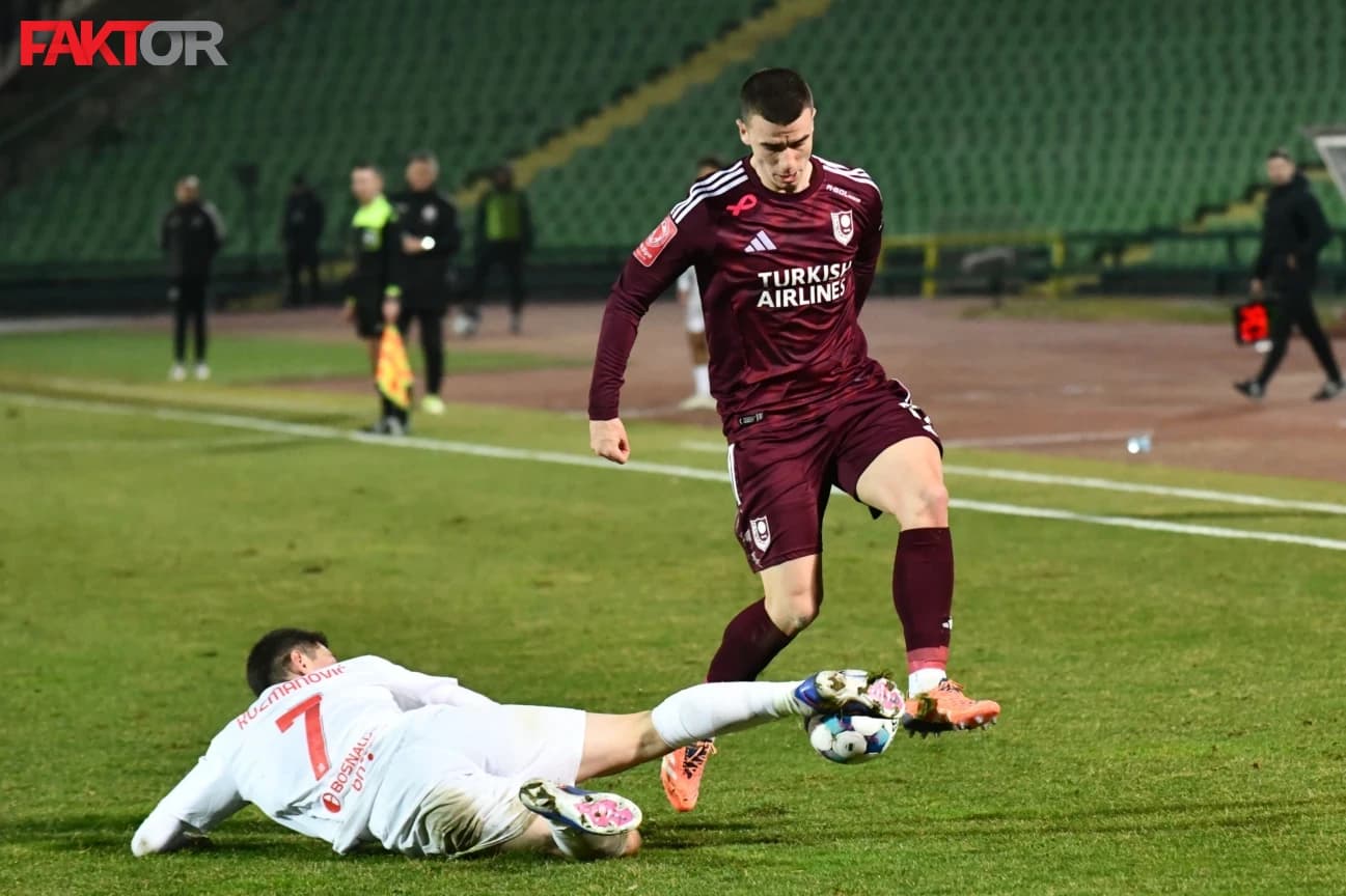 TOK UTAKMICE / Velež - Sarajevo 4:1