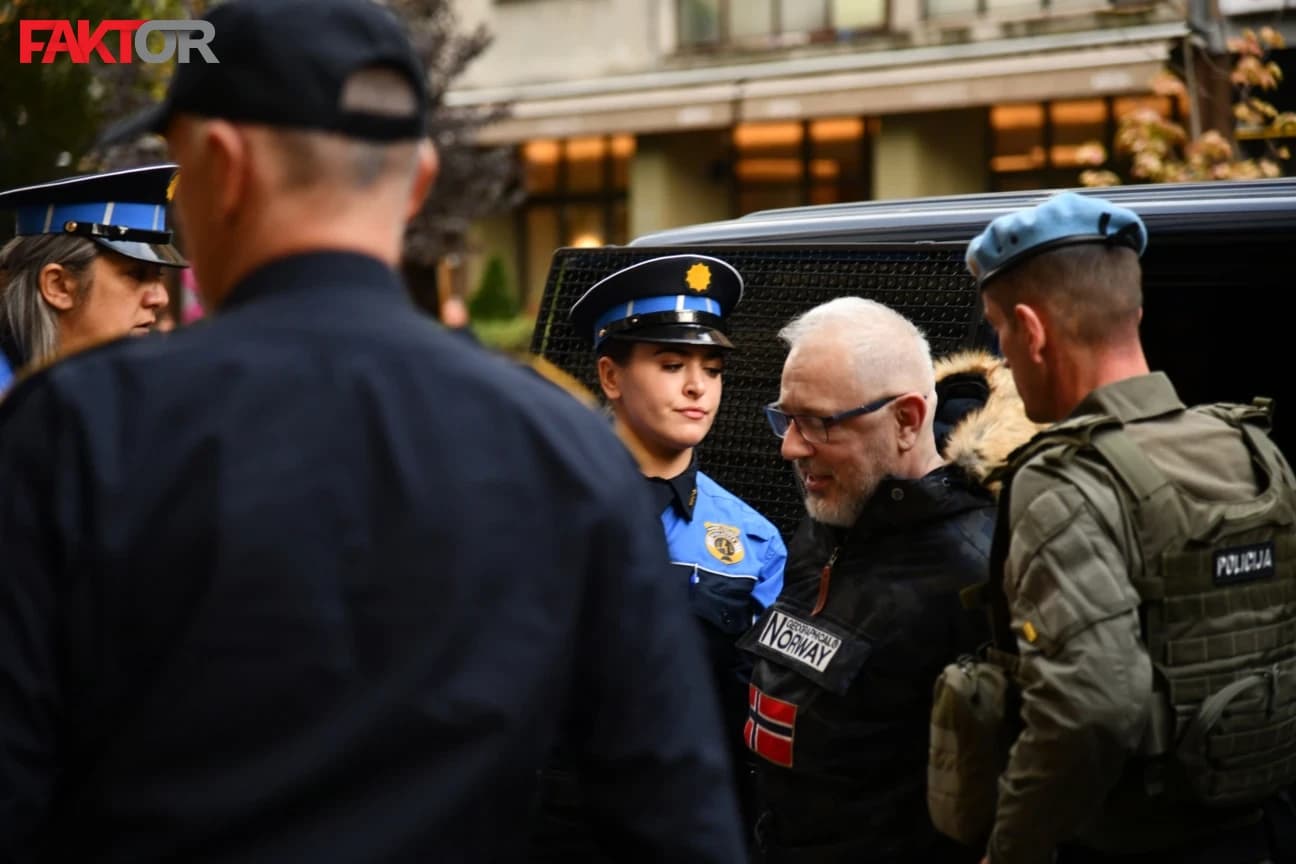 S privođenja Pašića u Tužilaštvo