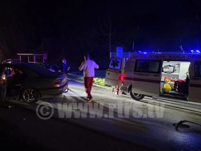U nesreći su učestvovala dva vozila