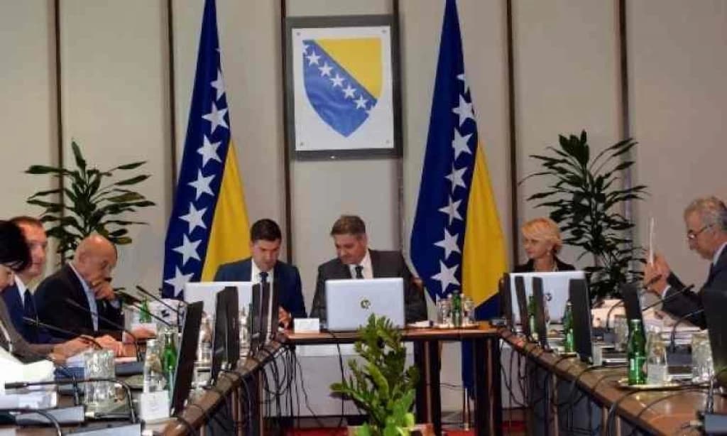 Vijeće ministara BiH, sjednica 