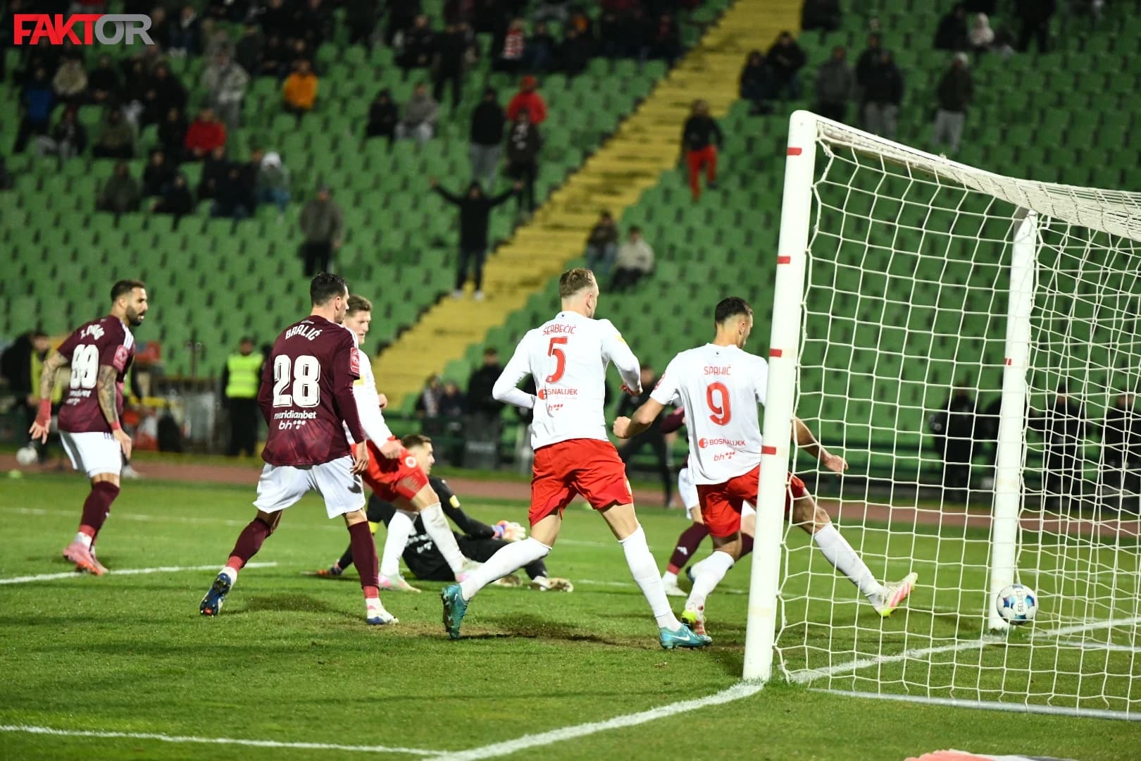 Velež pao na Koševu, Ristovski zaustavio crnu seriju Sarajeva
