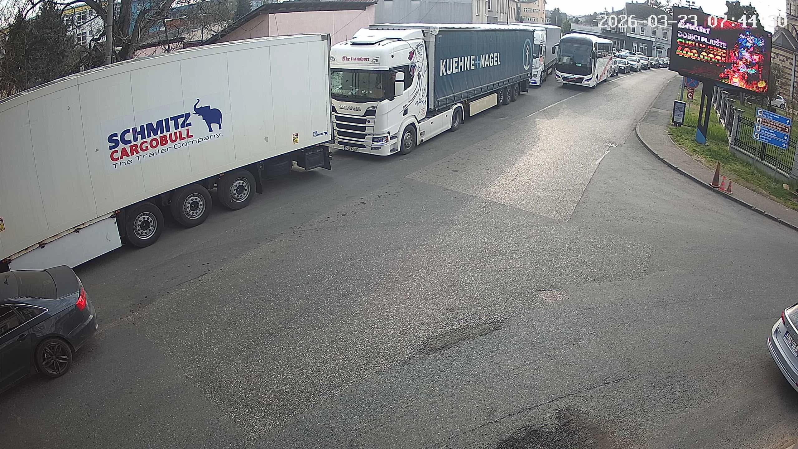 Kamioni na GP Bosanska Gradiška
