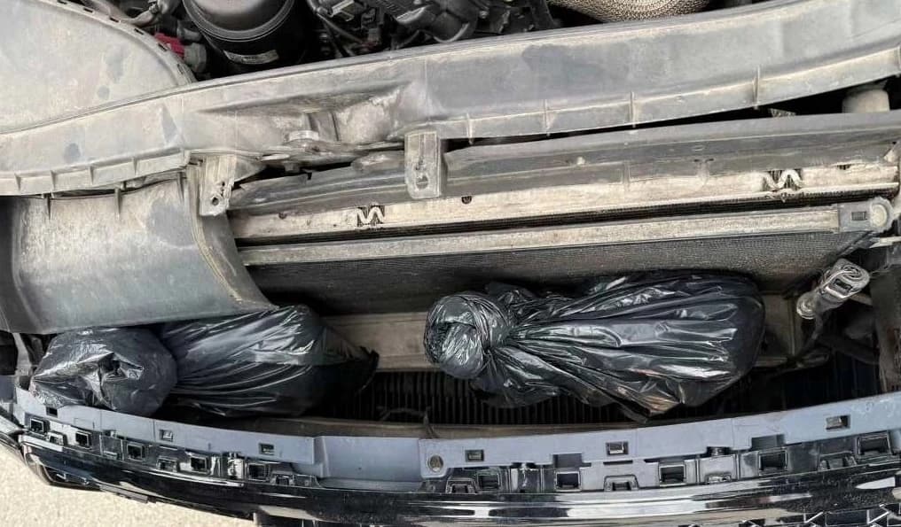 Droga sakrivena u automobilu
