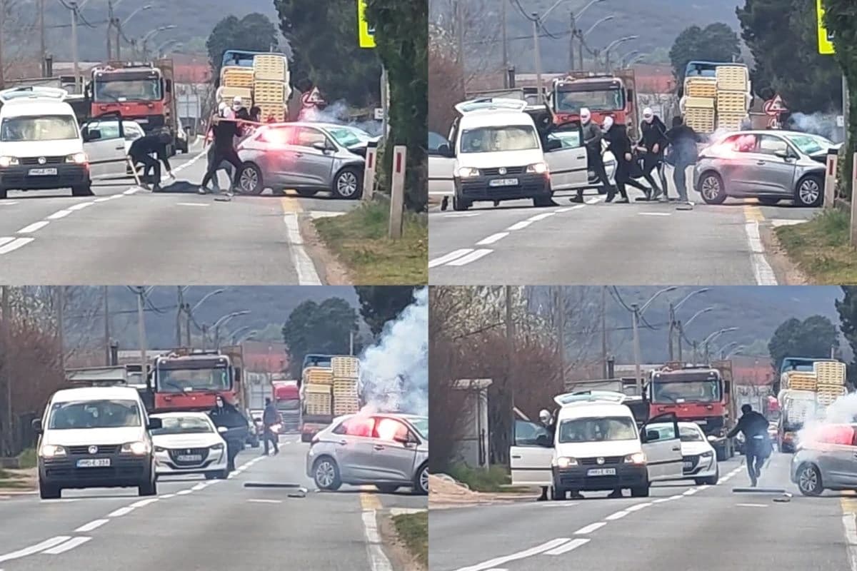 Grupa maskiranih osoba razbila i zapalila auto kod Mostara, navodno napali i vozača