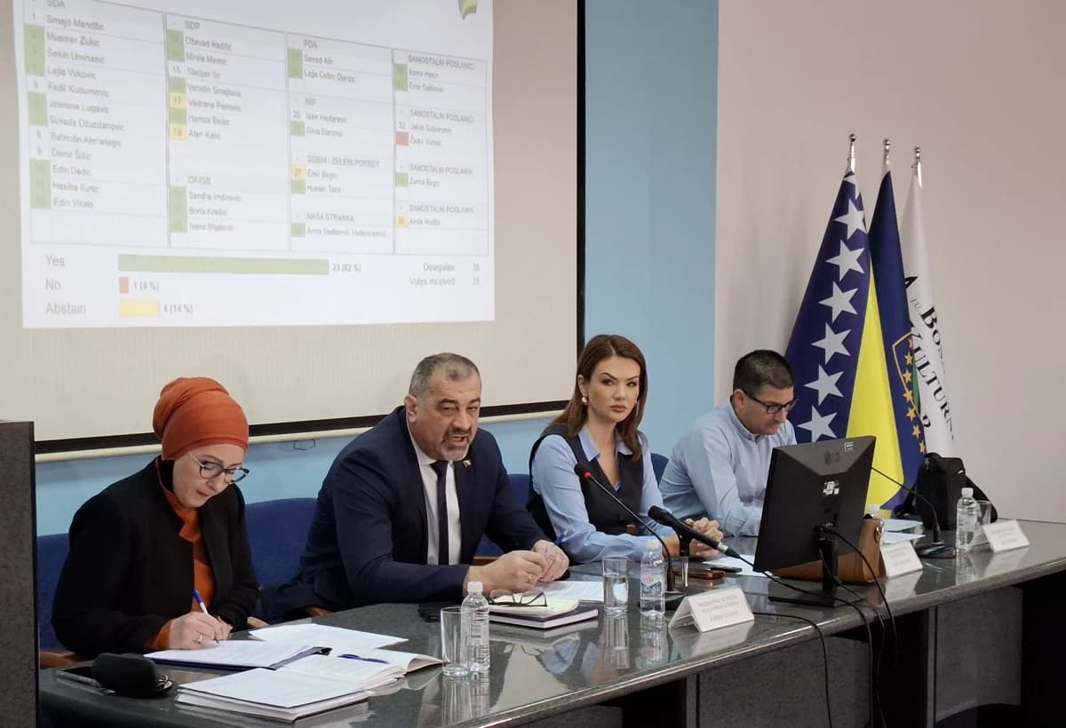 Rukovodstvo Skupštine prije smjene Vujovića