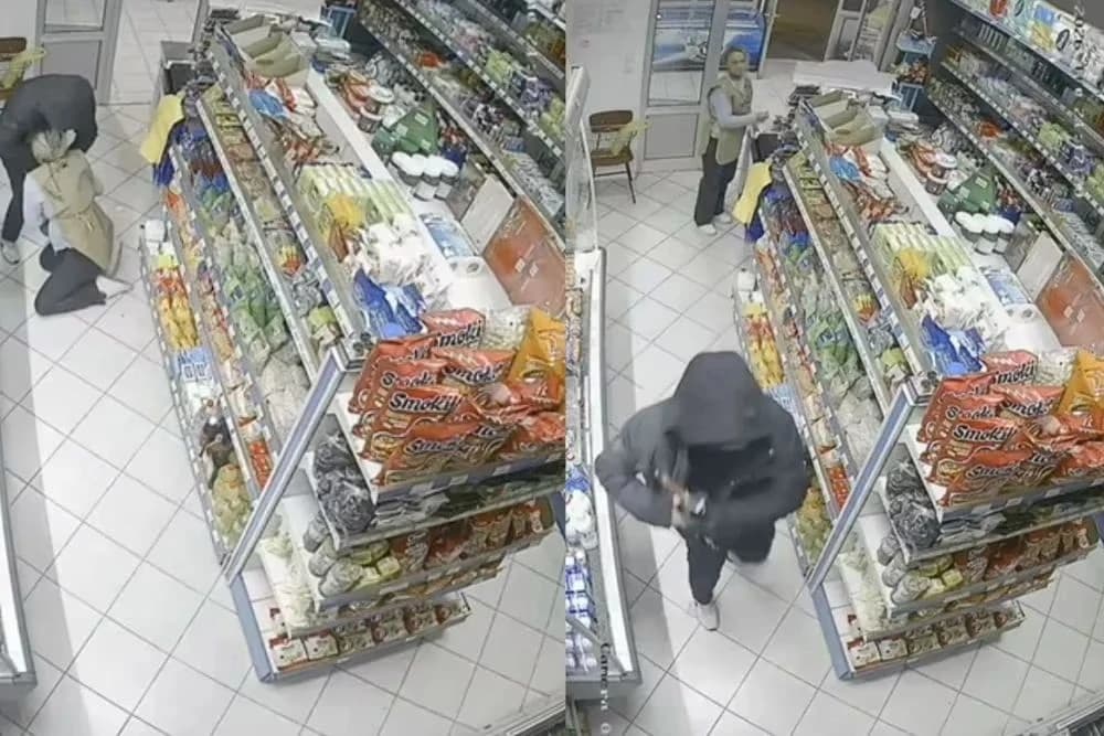 Objavljen snimak iz Mostara: Goloruka radnica se suprotstavila pljačkašu sa puškom