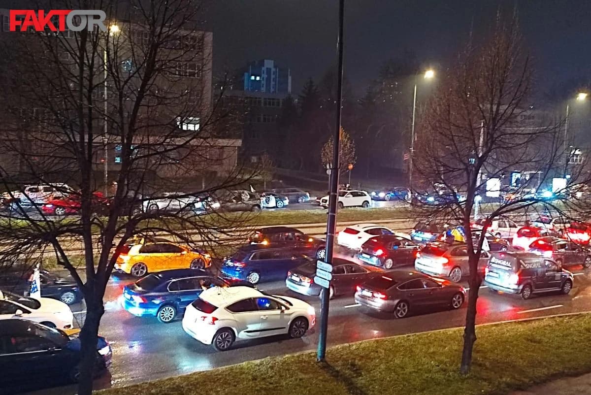 Sarajevske ulice su već zakrčene
