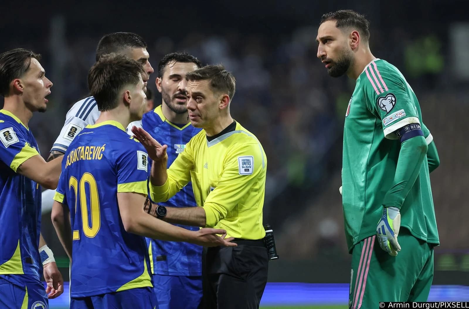 Donnarumma je imao sukob sa igračima BiH
