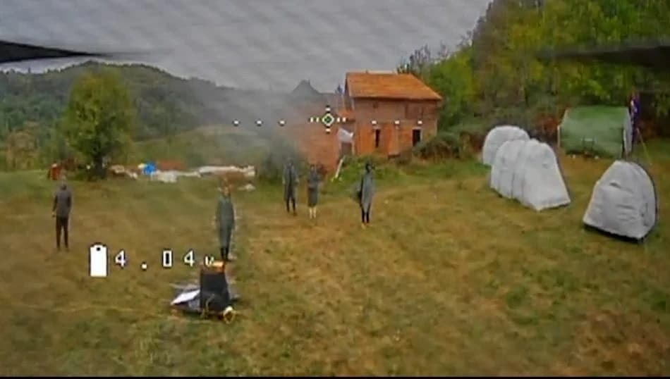 Lokacija ruskog kampa nakon bijega iz BiH u Srbiju