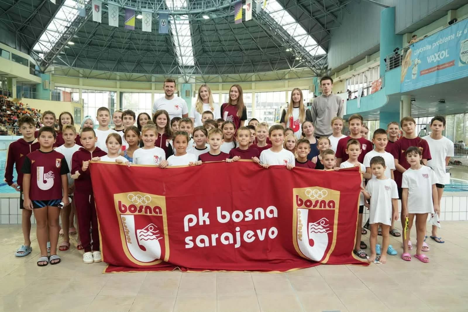 Plivački ​klub Bosna trenutno ima blizu stotinu članova svih uzrasta