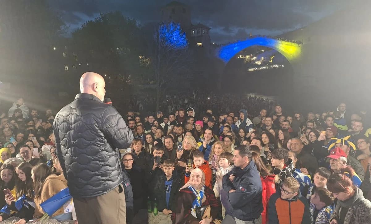 Hiljade Mostaraca dočekalo Barbareza