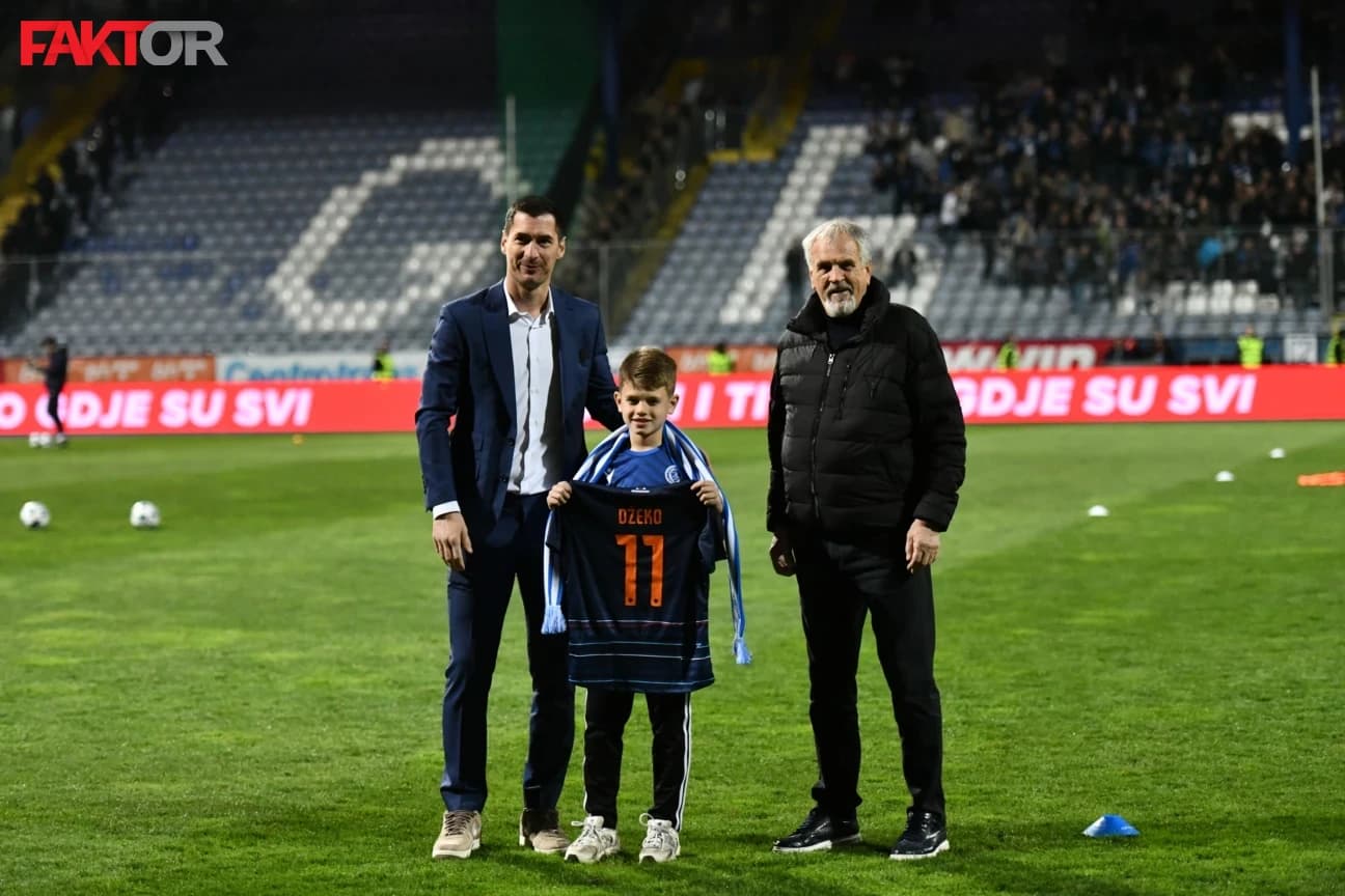 Kosorić poklonio dres Džekinom sinu Daniju