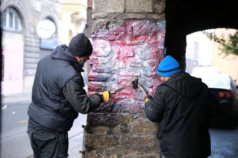 Grafiti, Stara pravoslavna crkva 