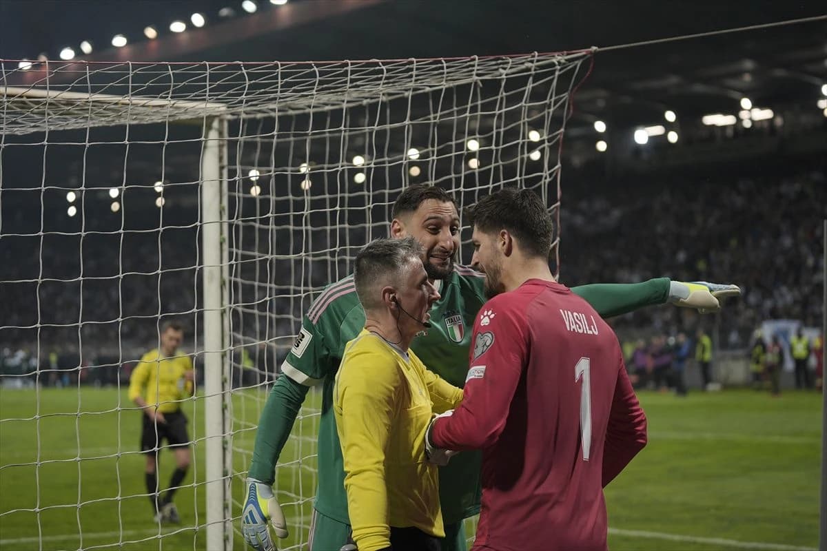 Donnarumma i Vasilj imali su okršaj iza gola