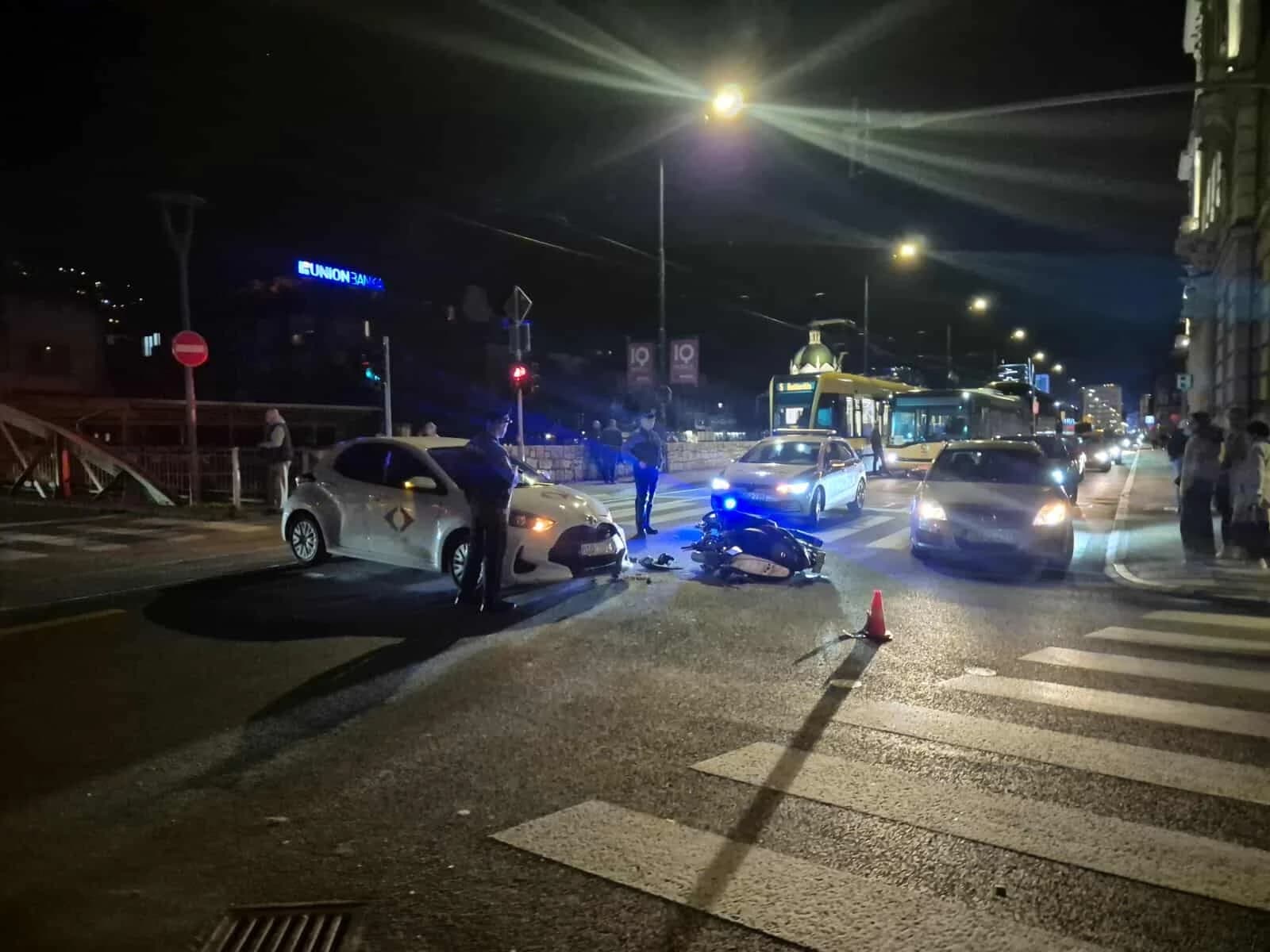 Nesreća se dogodila u ulici Obala Kulina bana
