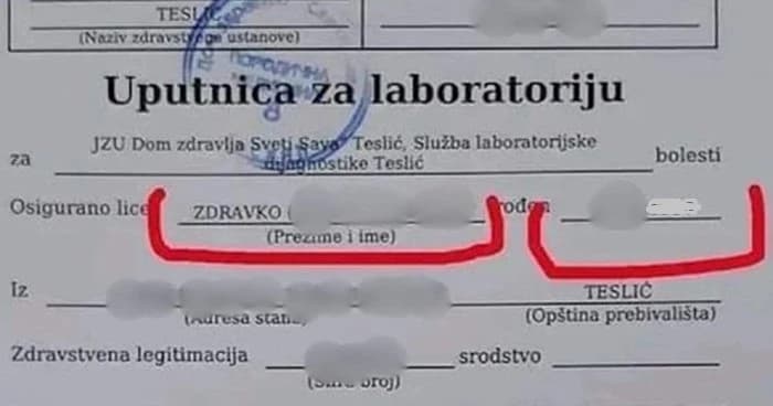 Uputnica starijeg čovjeka iz Teslića je apsolutni hit, evo na koju pretragu su ga poslali ljekari