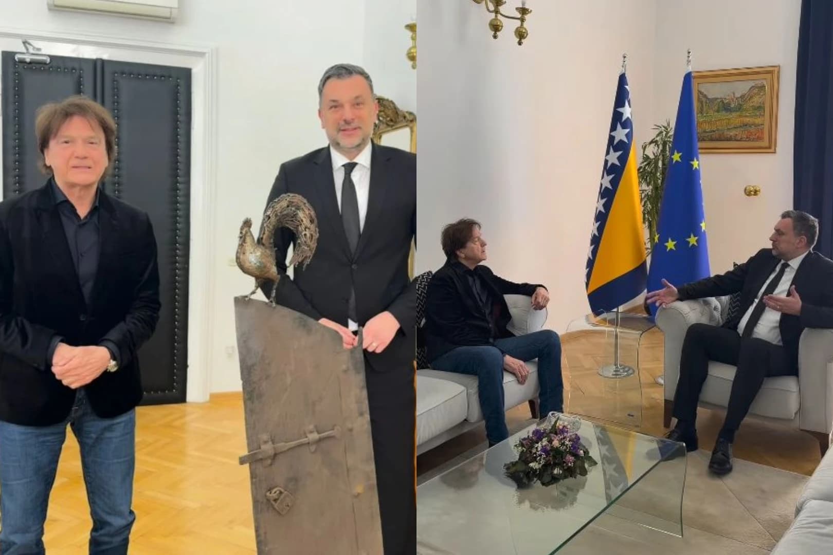 Konakovića "pogodila pjesma": Zdravko Čolić dobio diplomatski pasoš BiH