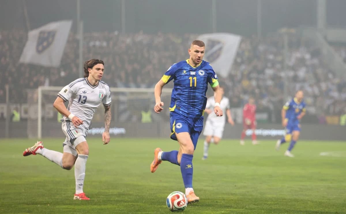 Džeko se povrijedio protiv Italije