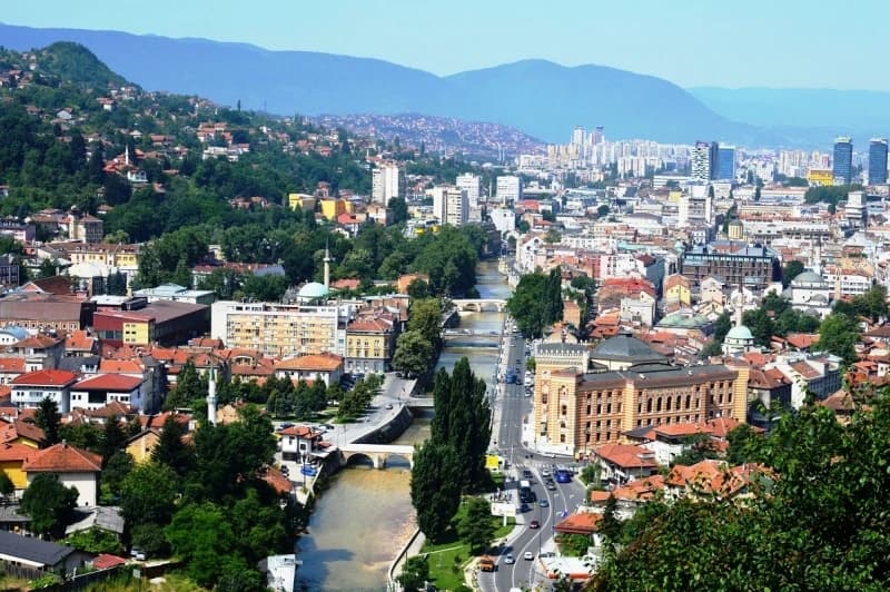 Sarajevo panorama