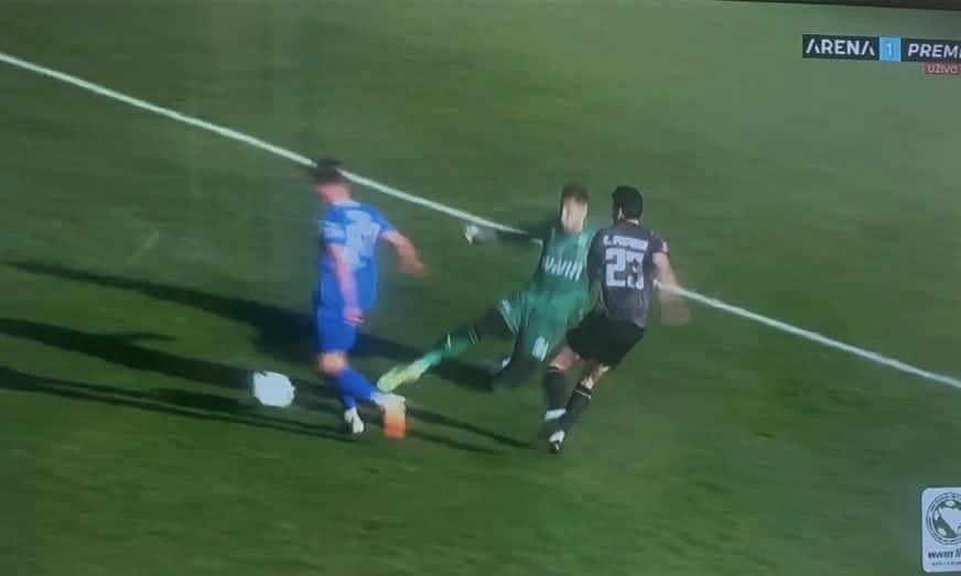 Panika na Pecari: Nokautirani golman ostao nepomično ležati