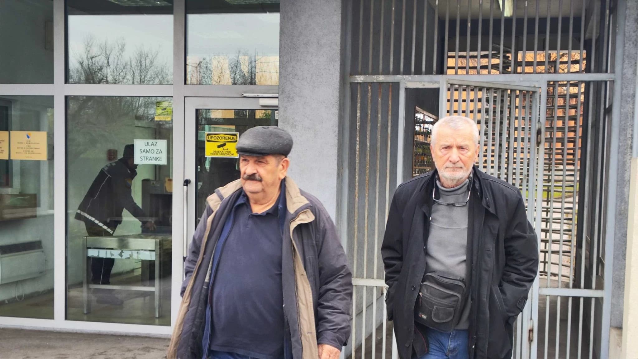 Zdravko Samardžija (desno) sa braniocem Slobodanom Perićem (lijevo)