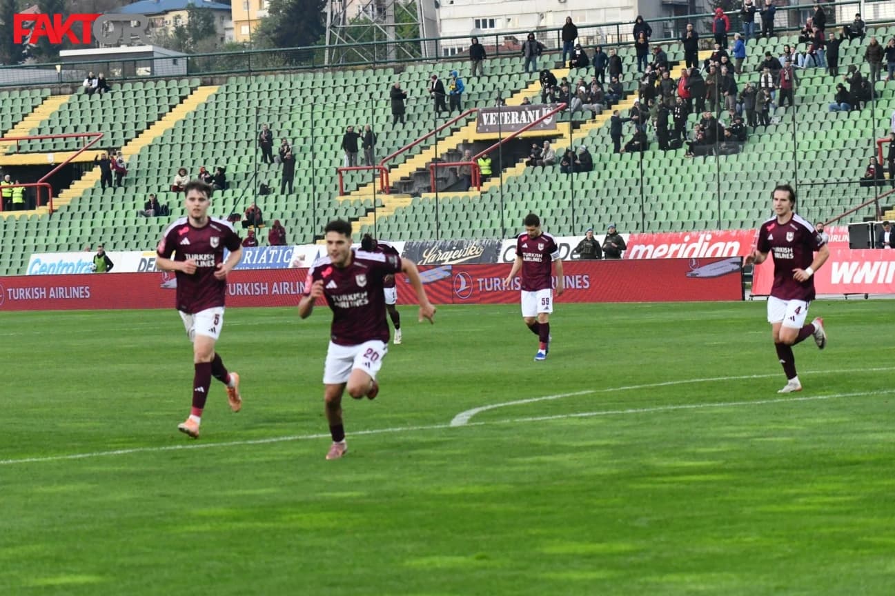 TOK UTAKMICE/Sarajevo - Sloga Doboj 4:0
