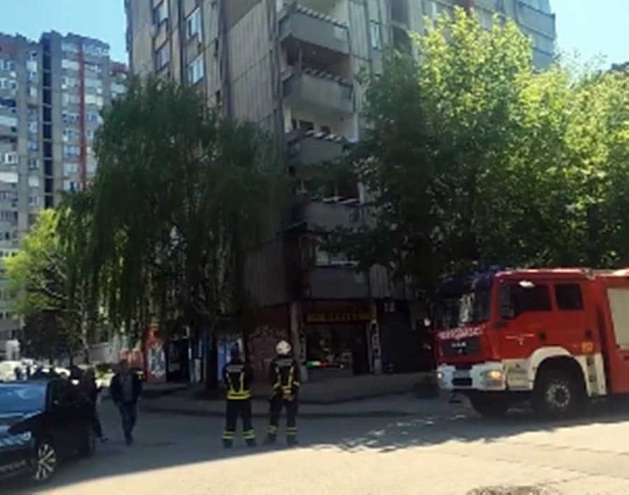 Vatrogasci na terenu