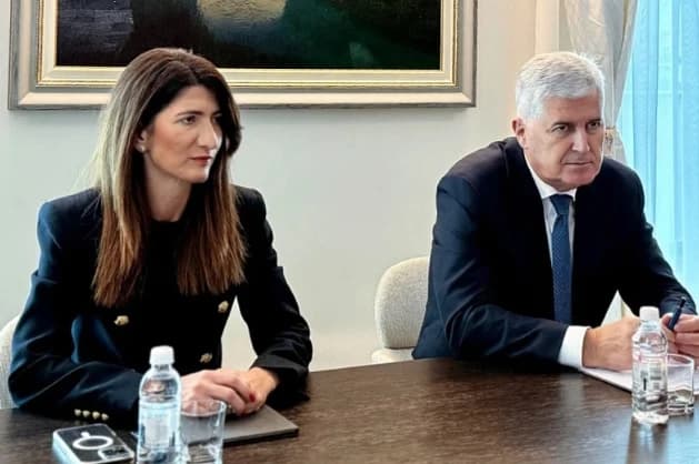 Darijana Filipović i Dragan Čović