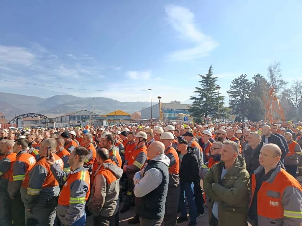 Sindikat metalaca FBiH zakazao prvomajski skup u Zenici zbog gašenja proizvodnje čelika